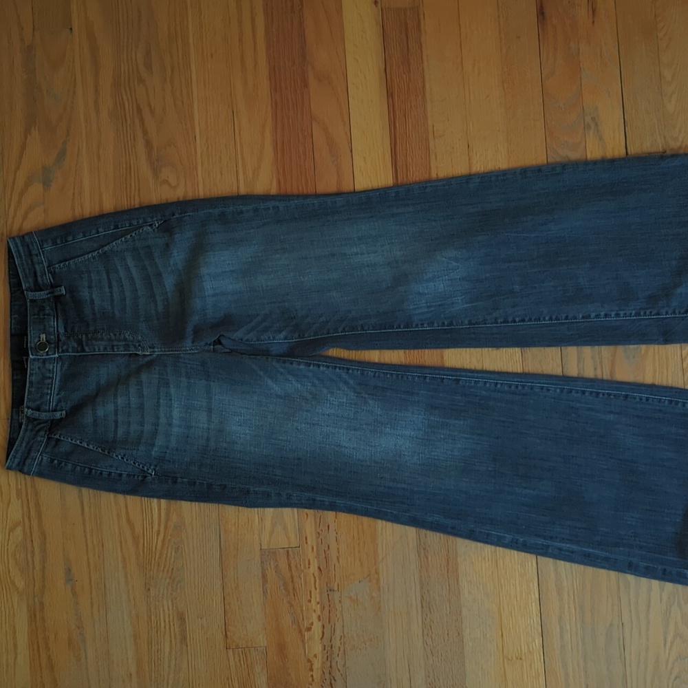 White House Black Market Wide Leg Trouser Jeans, Size 2